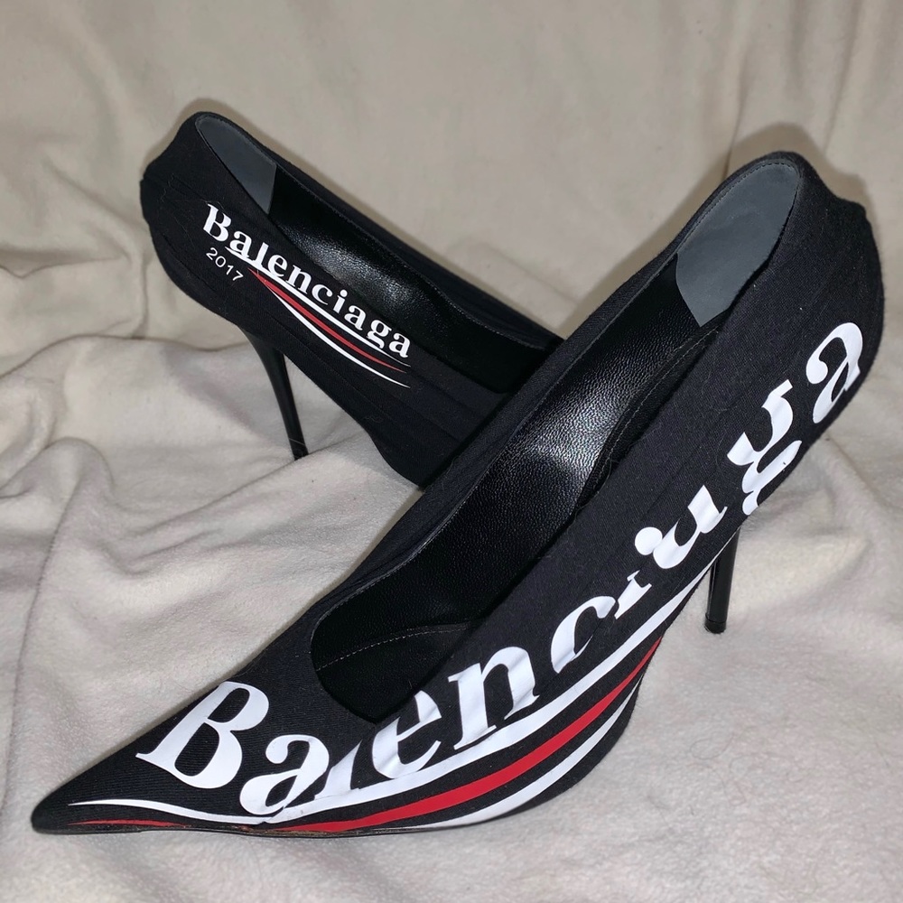 100% authentic 2017 Balenciaga campaign heels